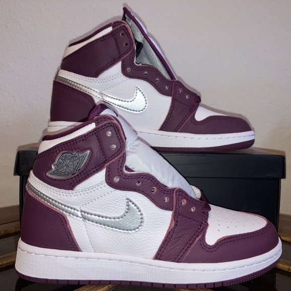 Jordan Shoes - Size 3.5Y - Nike Air Jordan 1 Retro High OG Bordeaux (GS) Womens 5 575441-611.